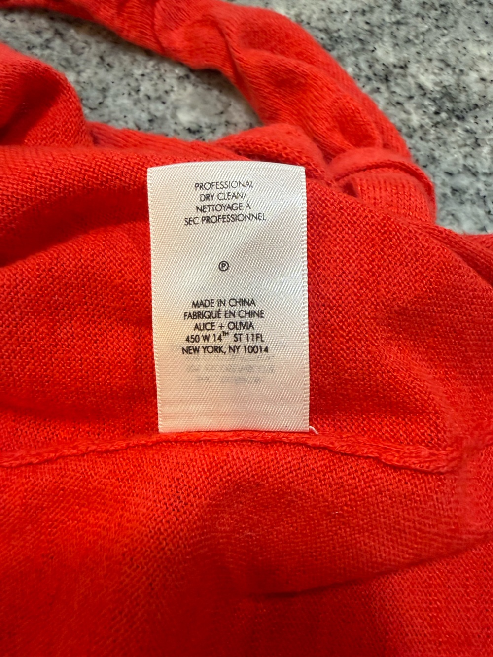 Alice + Olivia Jacinda Tie-Front Tank Top, Bright Ruby - Picture 10 of 12